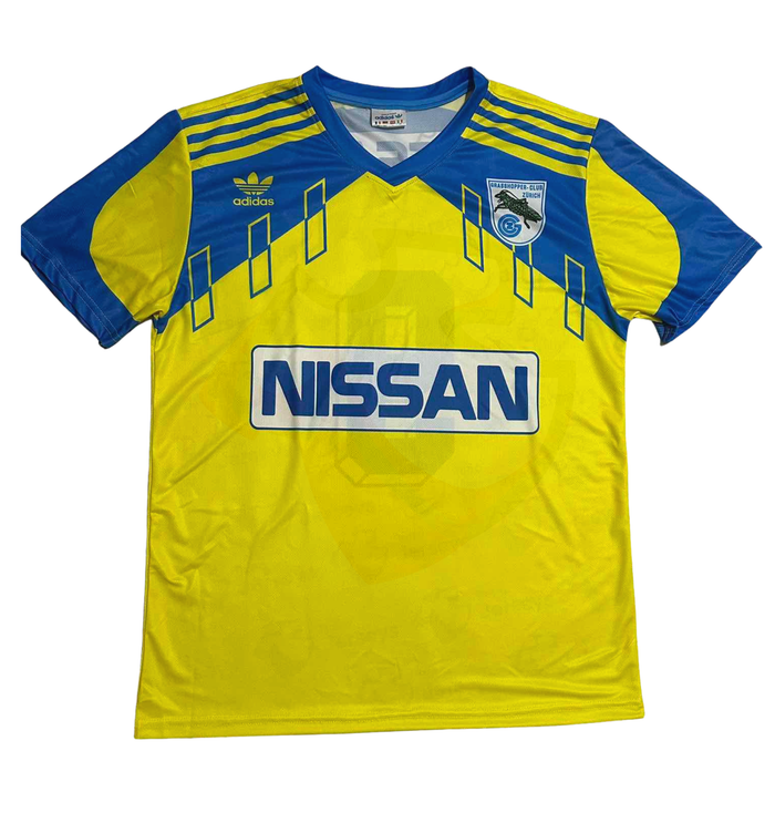 Grasshopper Club Zurich Shirt 1990-1991 Home - Retro Jerseys, Grasshopper Zürich Trikot