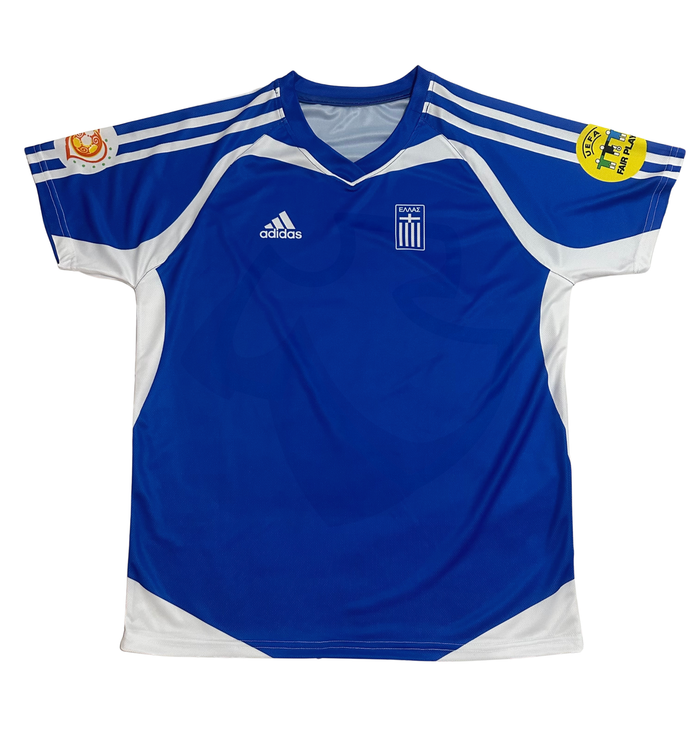 Greece National Shirt 2004 Home - Retro Jerseys, φανέλα Γρεεκε