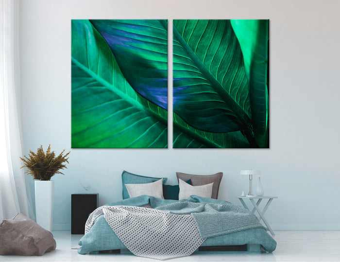 Green leaf Canvas Print #7528