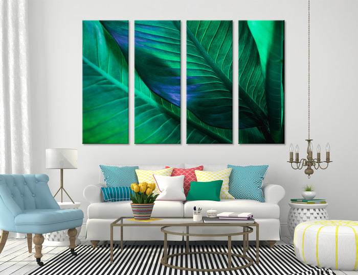 Green leaf Canvas Print #7528