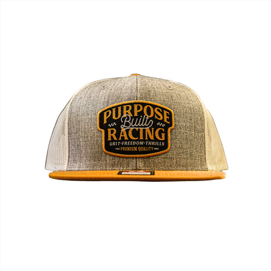 Purpose-Built Grit Freedom Thrills snapback hat in birch