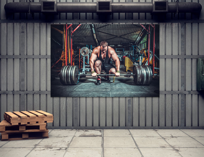 Gym Wall Decor Canvas Print #4099