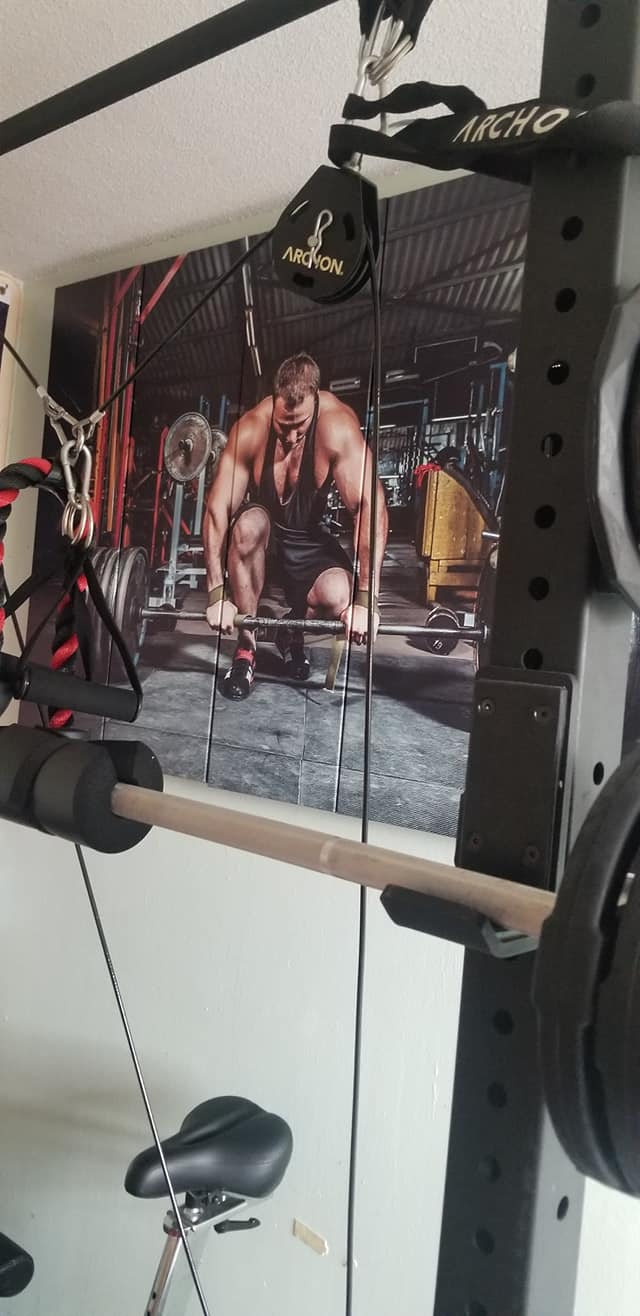 Gym Wall Decor Canvas Print #4099