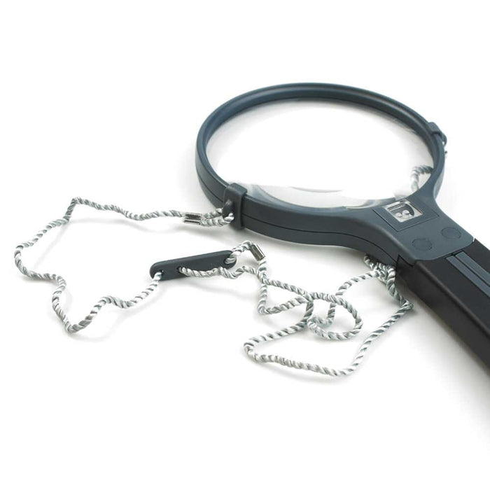 Hands Free Magnifier with Light