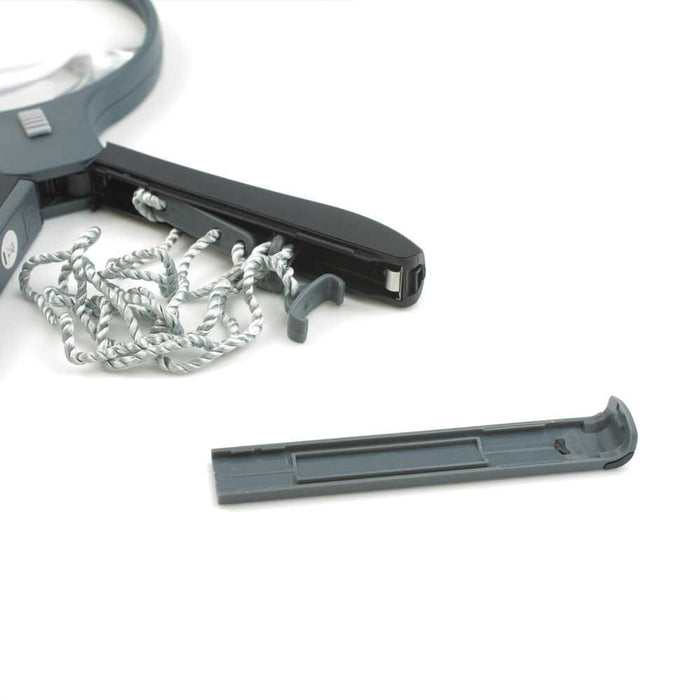 Hands Free Magnifier with Light