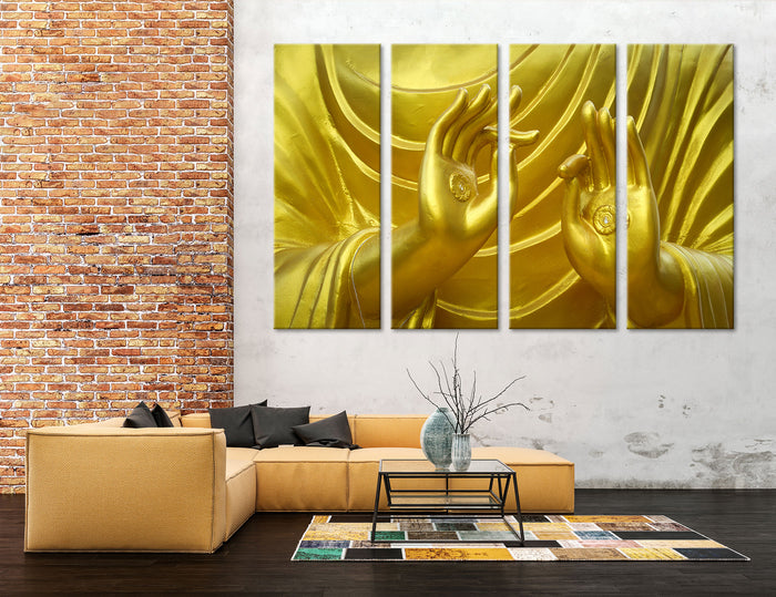 Hands of Buddha Canvas Print #9103