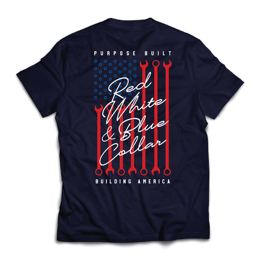 Purpose-Built Hang em High graphic tee in navy