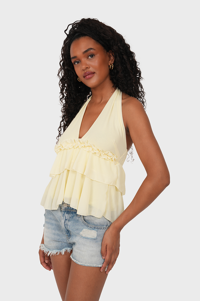 "Haylee" top yellow