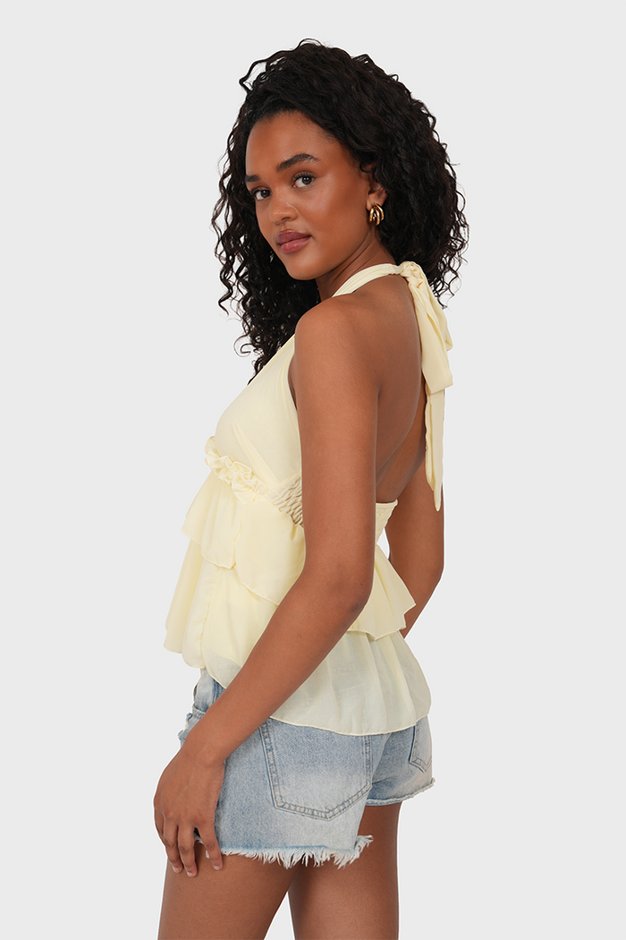 "Haylee" top yellow