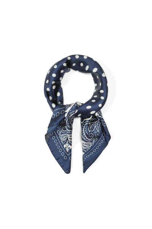 "Hazel" bandana navy