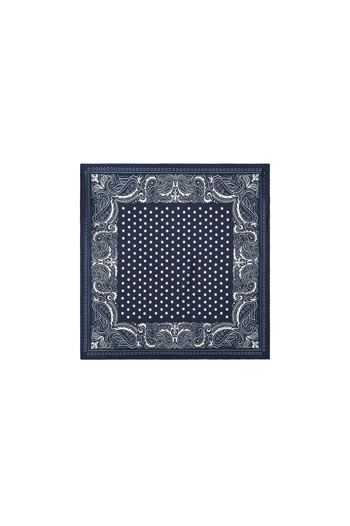 "Hazel" bandana navy
