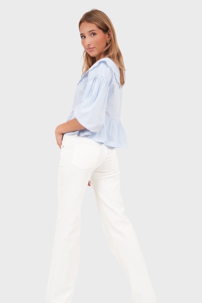 "Hazel" jeans white