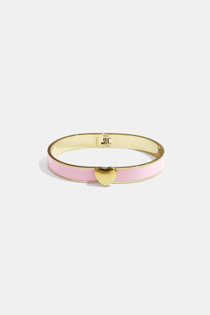 "Heart" bracelet pink