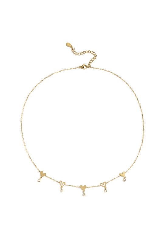 "Heart chain" necklace