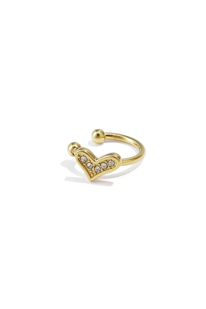 "Heart" earcuff