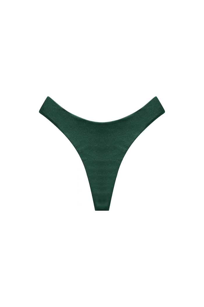 groen bikini broekje voorkant
