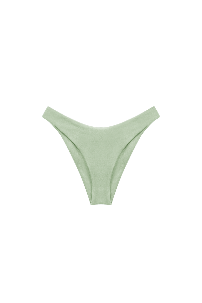 hoge taille high waist bikini brief mint groen broekje bikini hoog