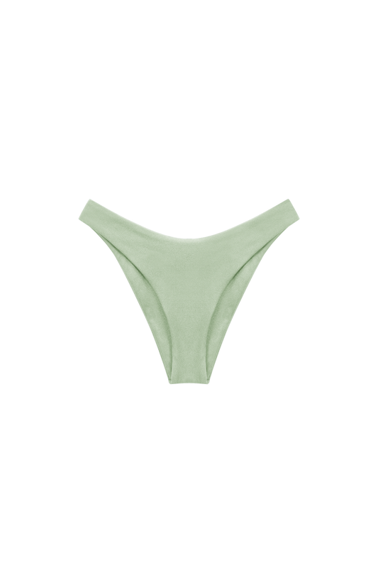 hoge taille high waist bikini brief mint groen broekje bikini hoog