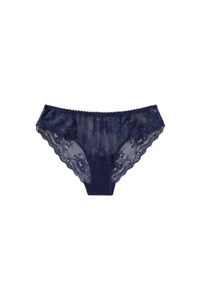 sexy donker blauwe brief