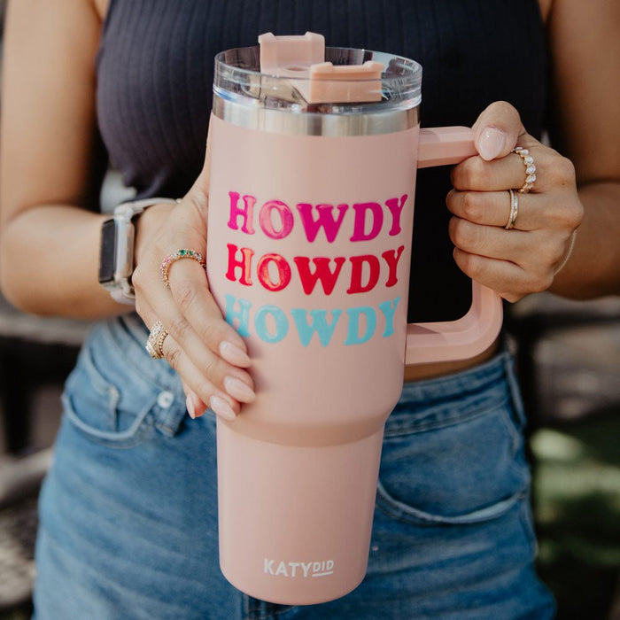Howdy Western Tumbler 40 Oz - 260 Broadway Boutique