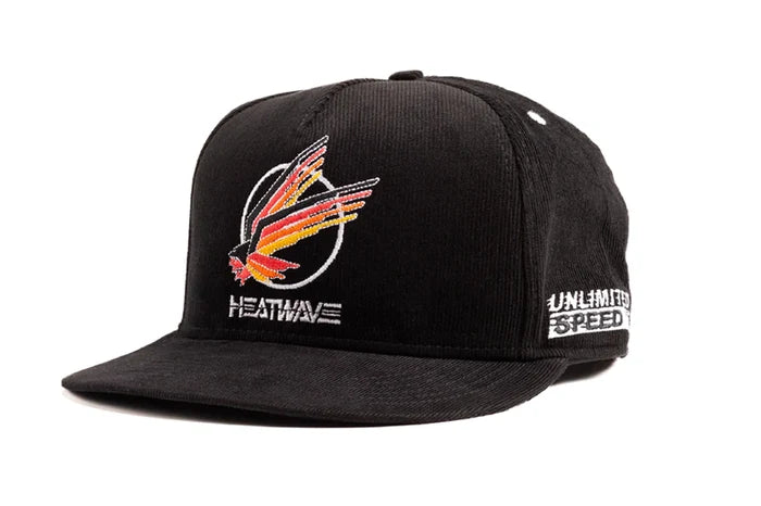 Heat Wave Visual Speed Eagle hat in black