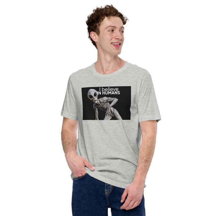 I Believe In Humans T-Shirt - Bloom Seventy Seven