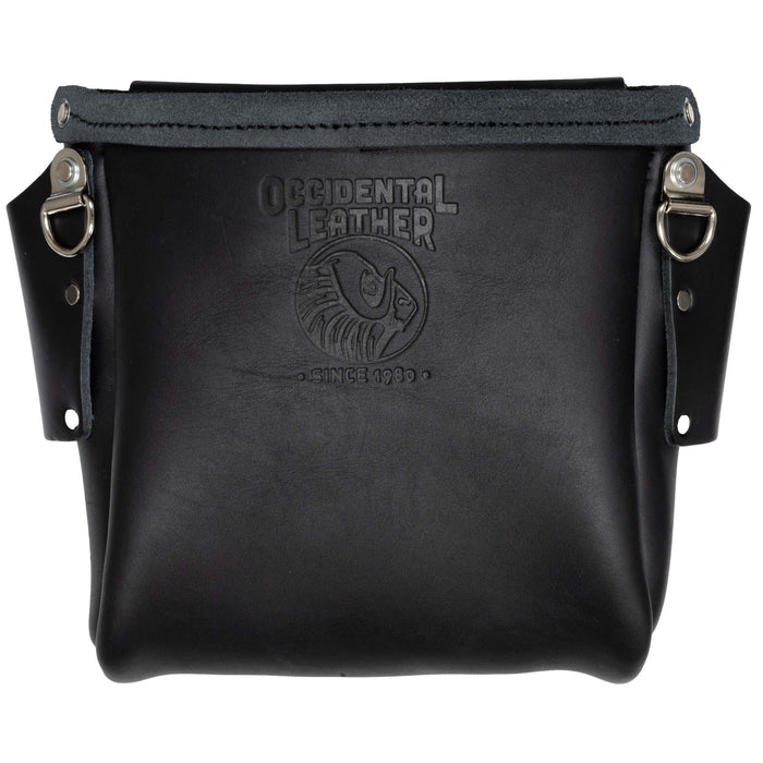 Occidental Leather iron workers bolt bag worn on a belt