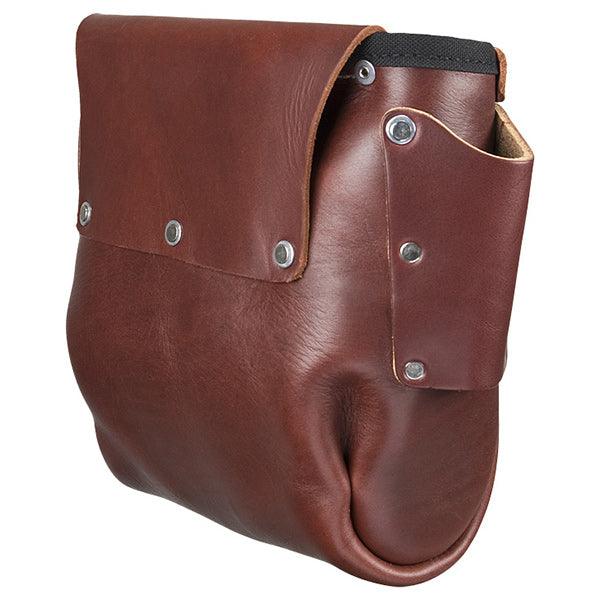 Occidental Leather iron workers bolt bag, lower rear view