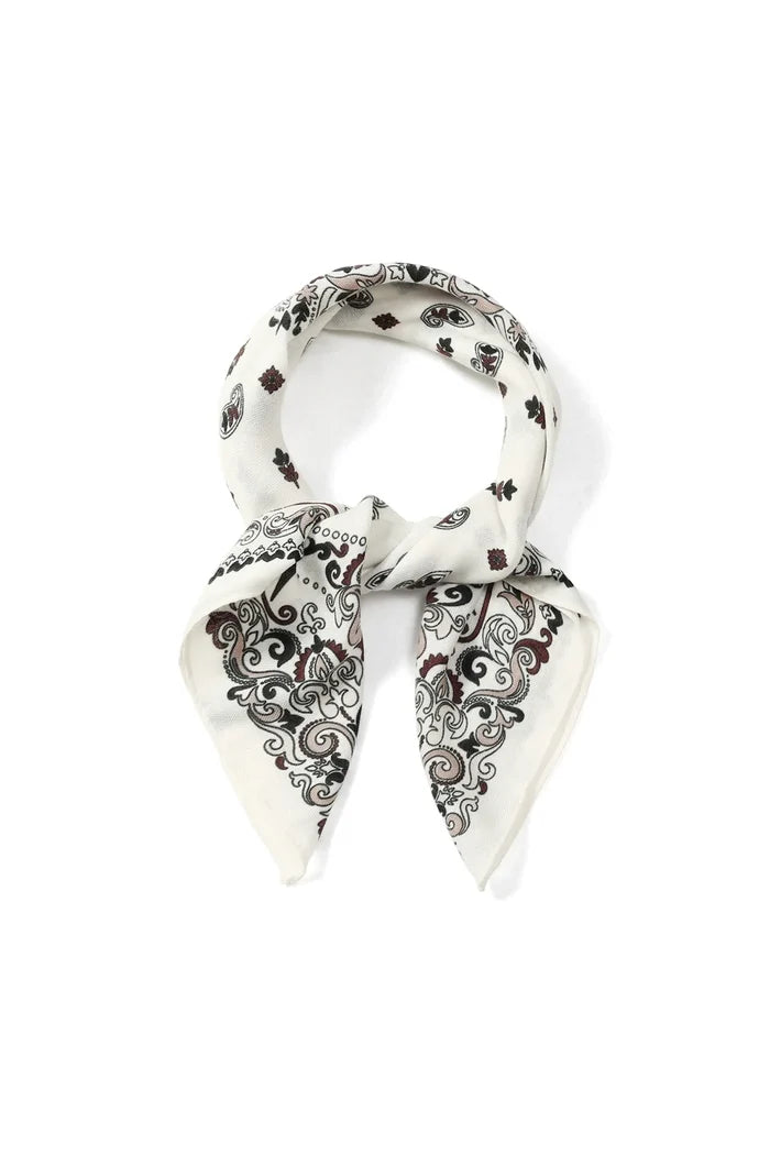 "Ivy" bandana white