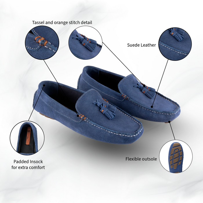 Jackson Blue Driving Tassel Loafer (1)
