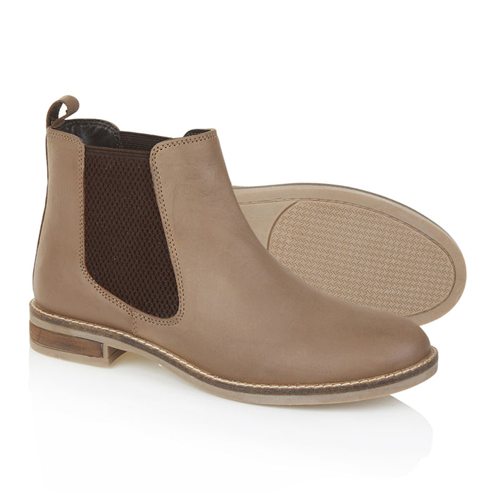 Jenny II Leather Chelsea Boots - Sandstone