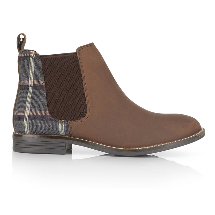Jenny Leather Chelsea Boots - Waxy Brown