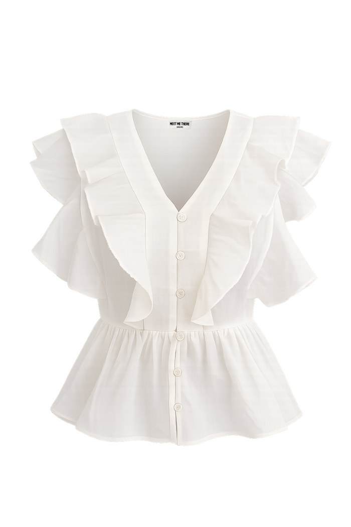 "Joa” blouse white