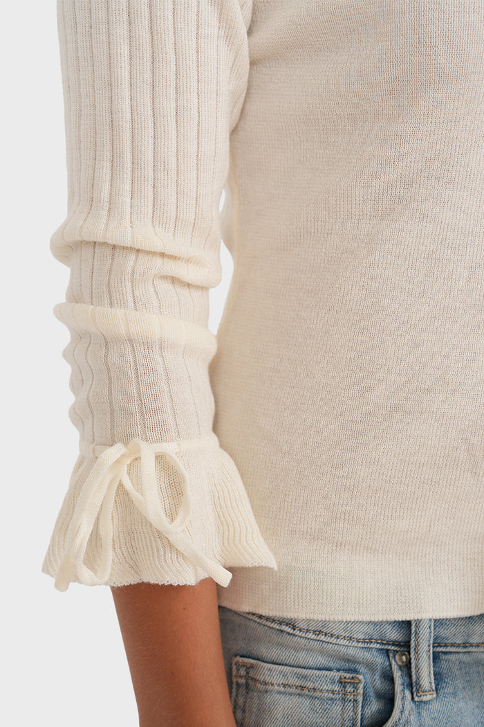 "Jules" sweater white