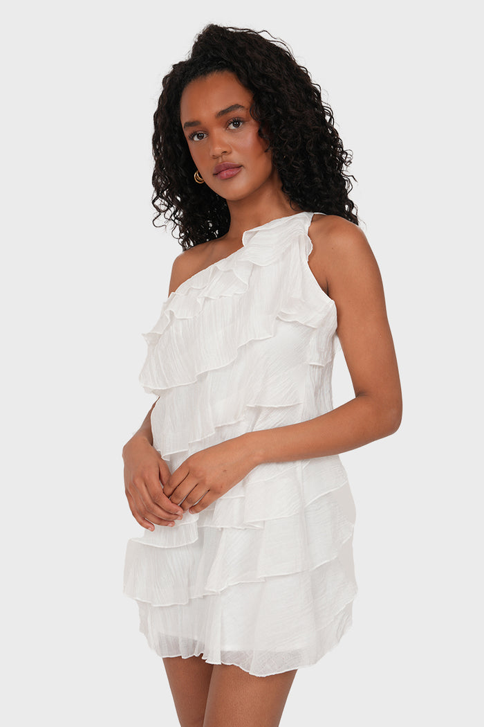 "Julie" dress white