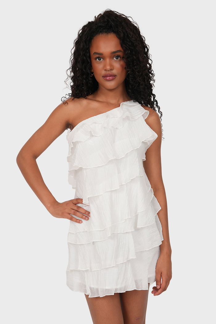 "Julie" dress white