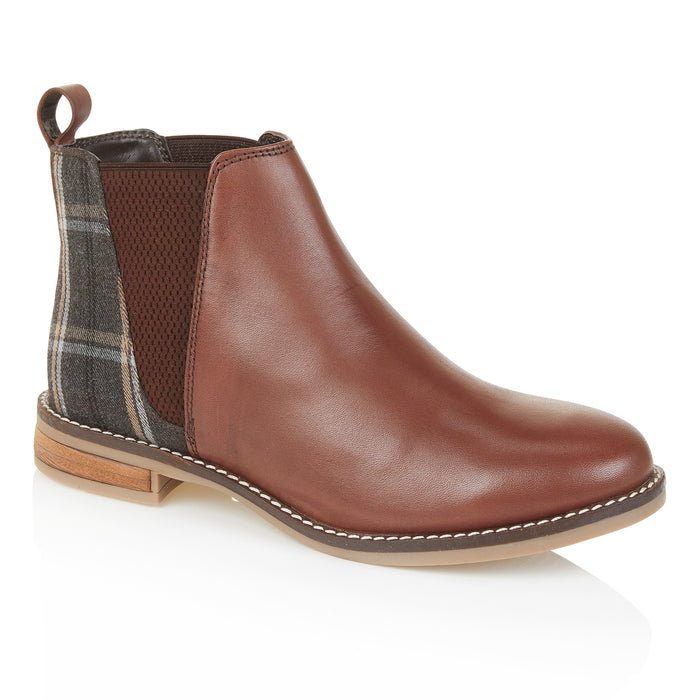 Juliet Leather Chelsea Boots - Brown