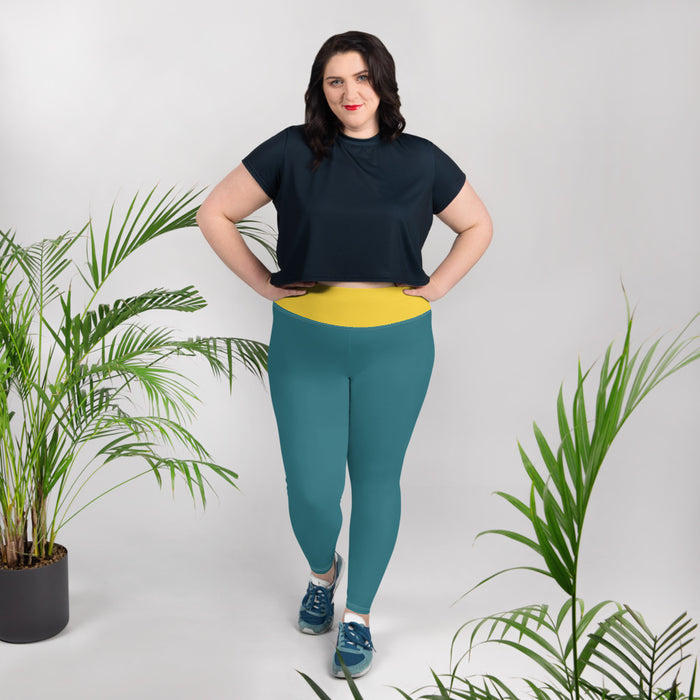 Just Me  Plus Size Leggings - Bloom Seventy Seven