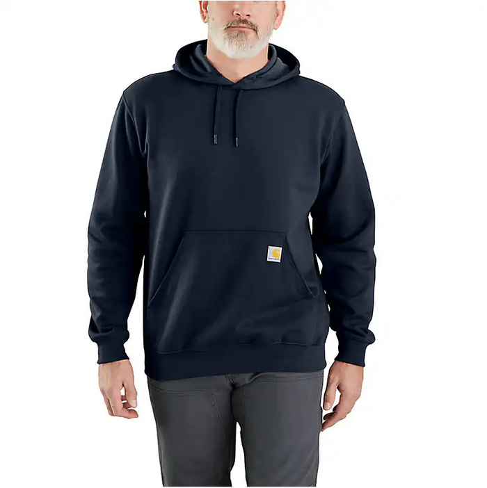 Carhartt K121 loose fit midweight hooded sweatshirt in new navy, big and tall sizing