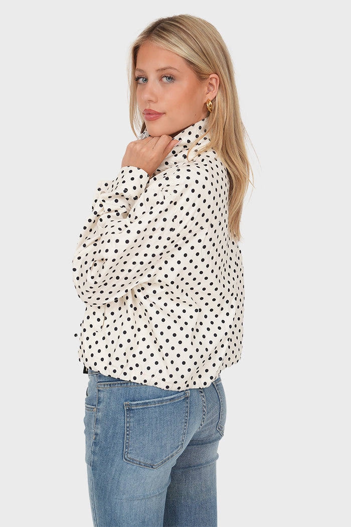 "Katie" jacket white