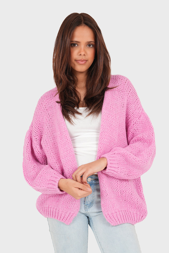 “Keep me warm" vest pink