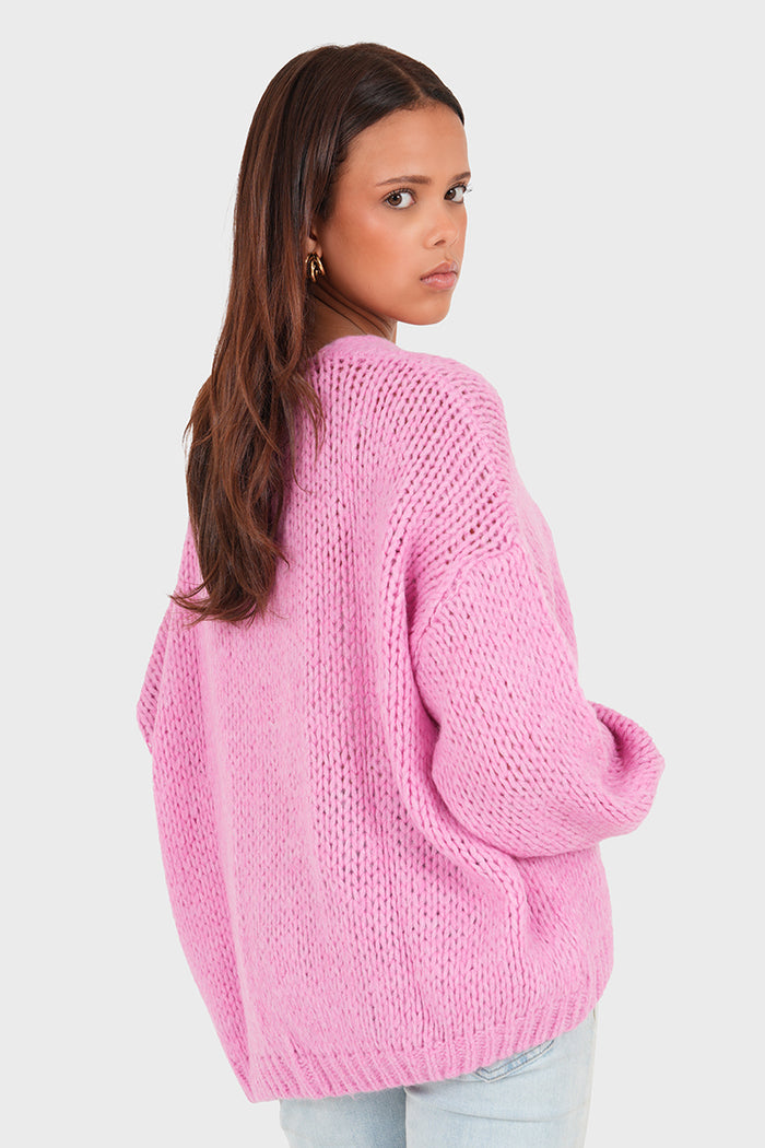 “Keep me warm" vest pink