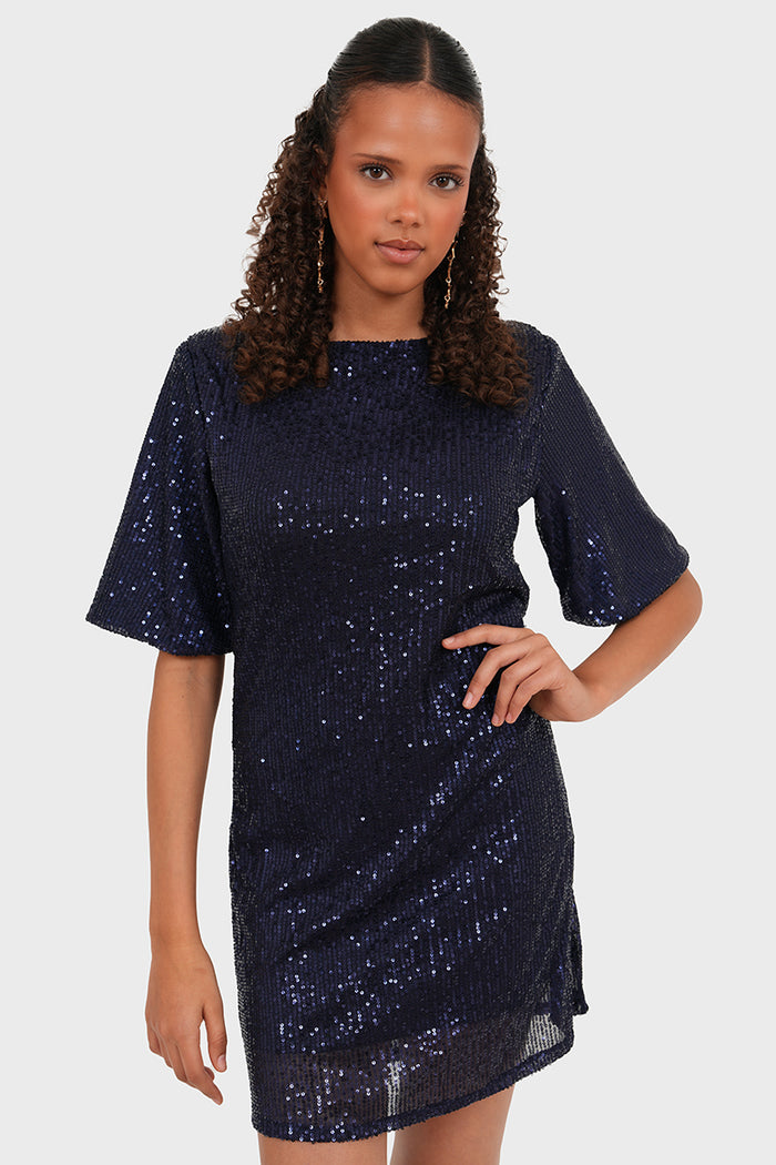 "Kennedy" dress navy