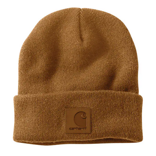 Carhartt knit beanie in Carhartt brown