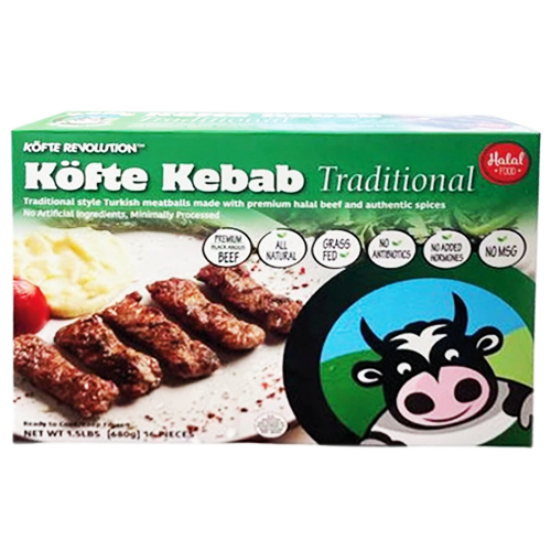 Kofte Kebab Traditional (Box) 680g (Kofte)