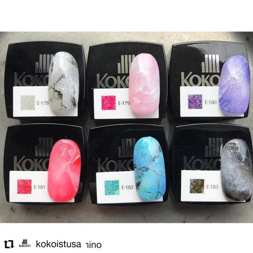 Kokoist Color Gel | E-183 Dazzling Charcoal