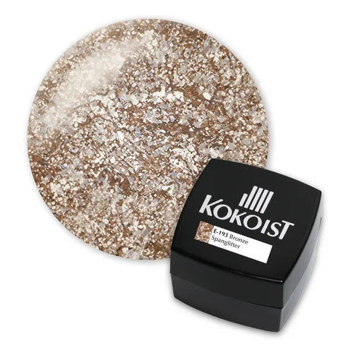 Kokoist Color Gel | E-193 Bronze Spanglitter