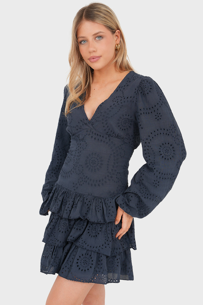 "Lacey" dress navy