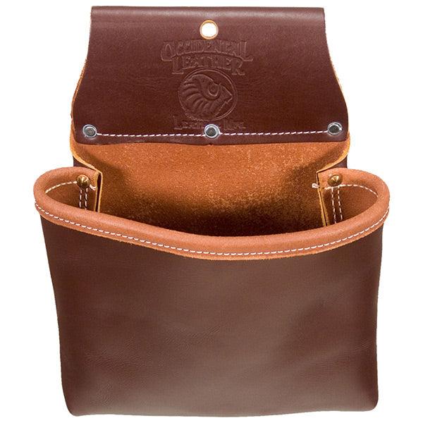 Occidental Leather Large Pro leather utility tool bag, shown on a plain background