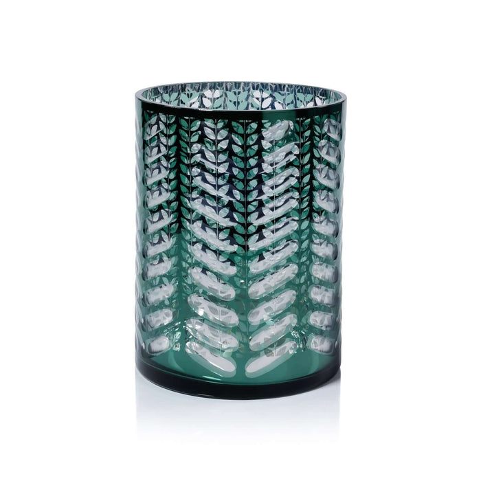 Laser Etched Metallic Hurricane - Green - Hurricane by Carlyle Avenue